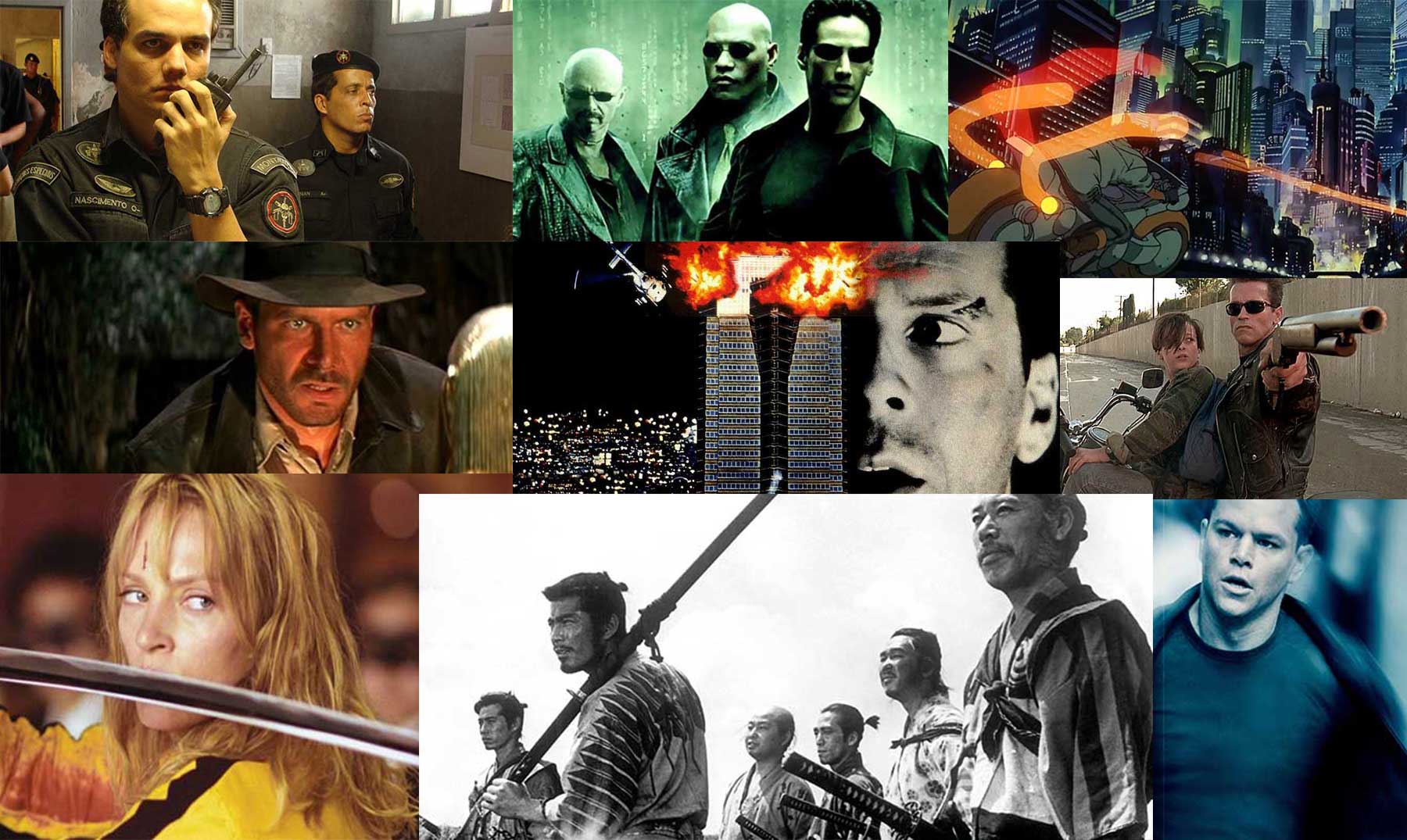 Os melhores filmes de ação de todos os tempos