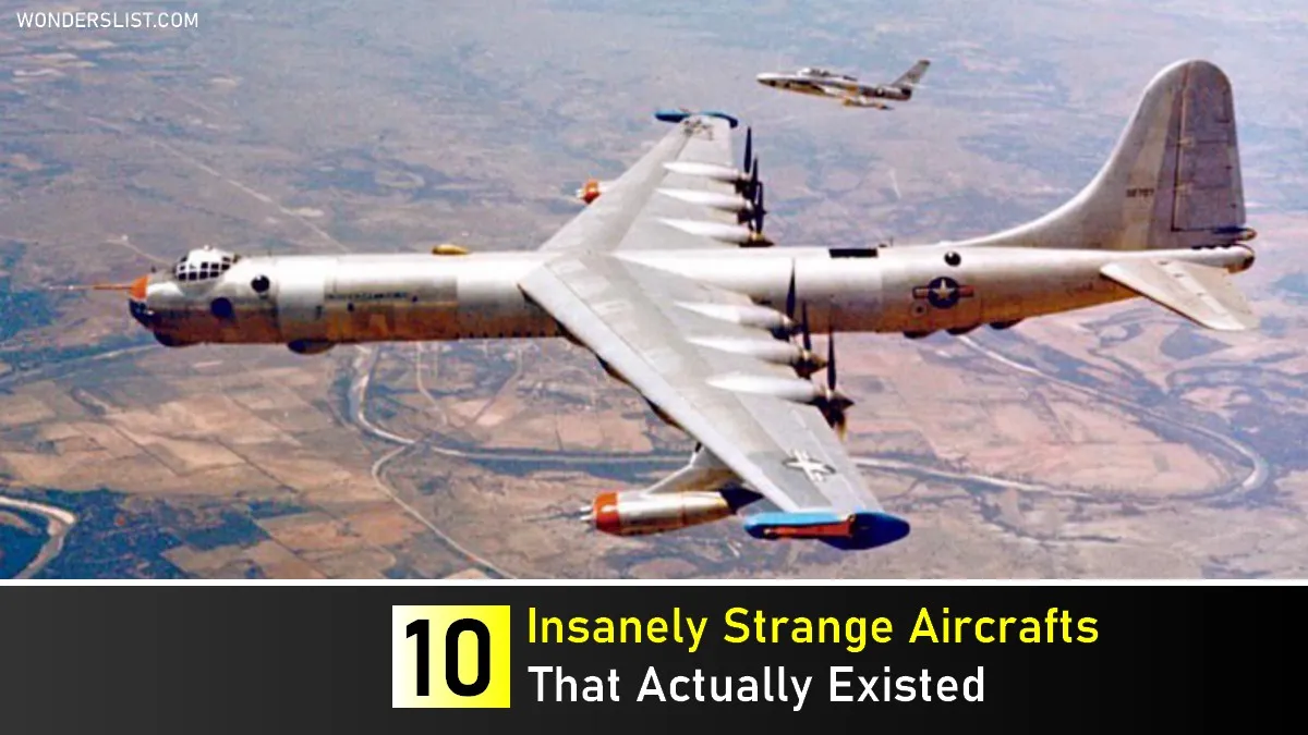 10 aeronaves incrivelmente estranhas que realmente existiram