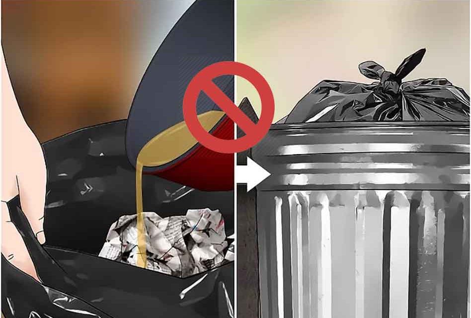 10 Maneiras Inteligentes de Descartar Óleo