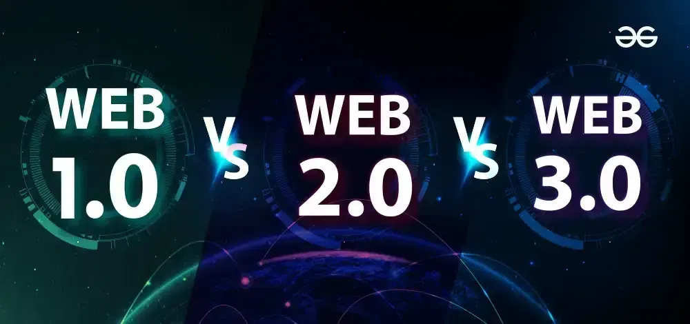Diferença entre Web 1.0, Web 2.0 e Web 3.0
